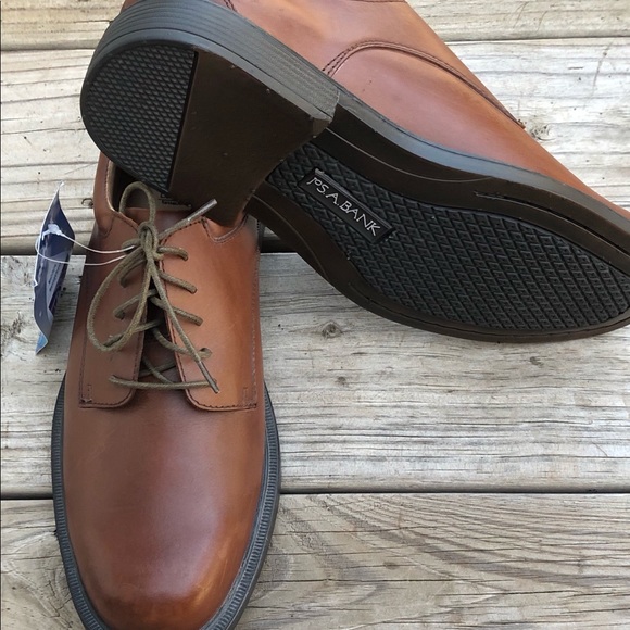 SOLD New with tags Jos. A. Banks brown leather - Picture 5 of 6